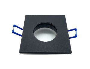 Oprawa sufitowa podtynkowa Silva Black IP65 kwadrat aluminium